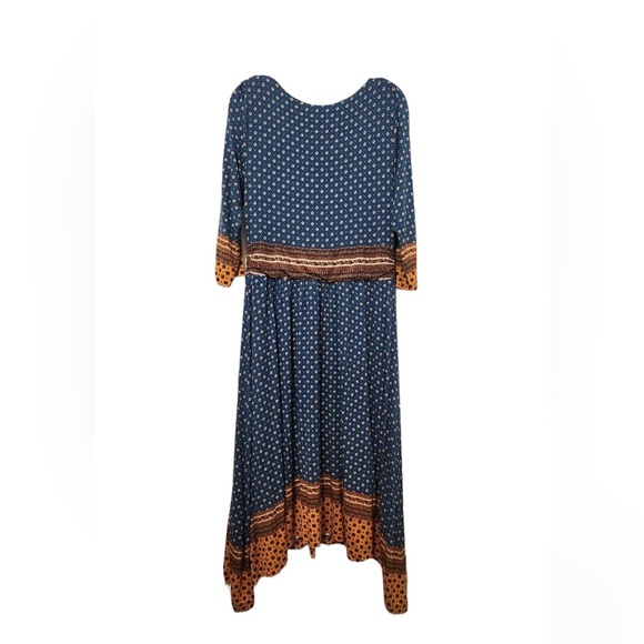 Anthropology Maeve beloved midi boho dress size medium - Picture 2 of 14